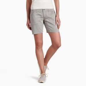 Kuhl Women’s Light Grey Cabo 7in Short - 12